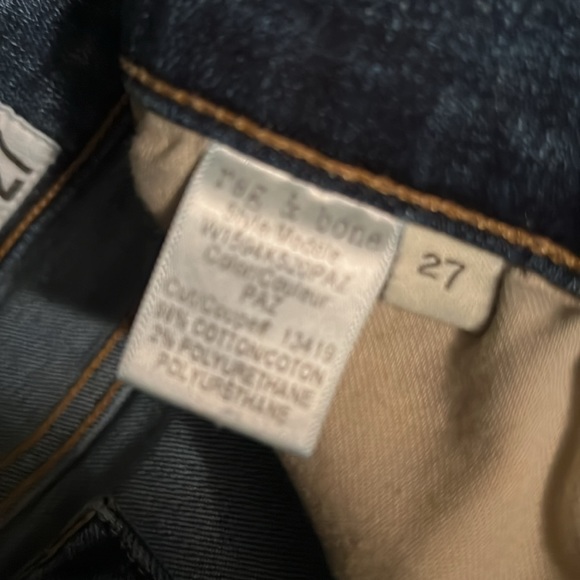 Rag & Bone Jeans Flare raw edge blue jean size 27. - Picture 5 of 8